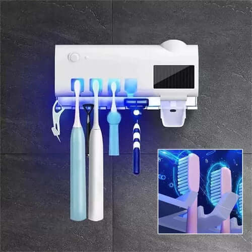 CleanDent Pro - Esterilizador y Dispensador de Cepillos de dientes