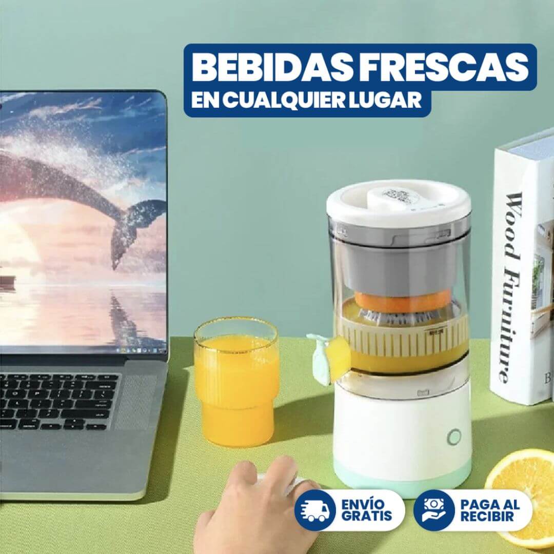 JuicePro -Extractor Exprimidor Eléctrico de Fruta