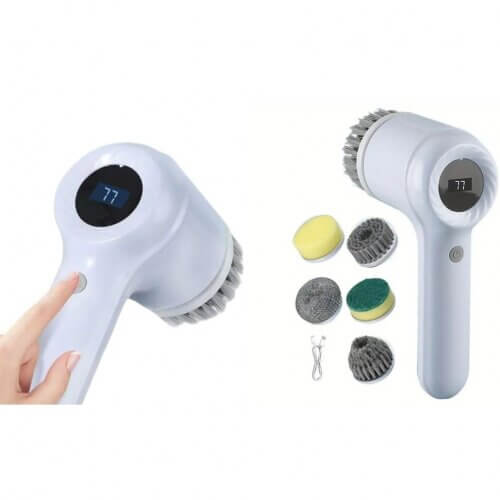 CleanMaster - Cepillo de Limpieza Eléctrico 5 en 1