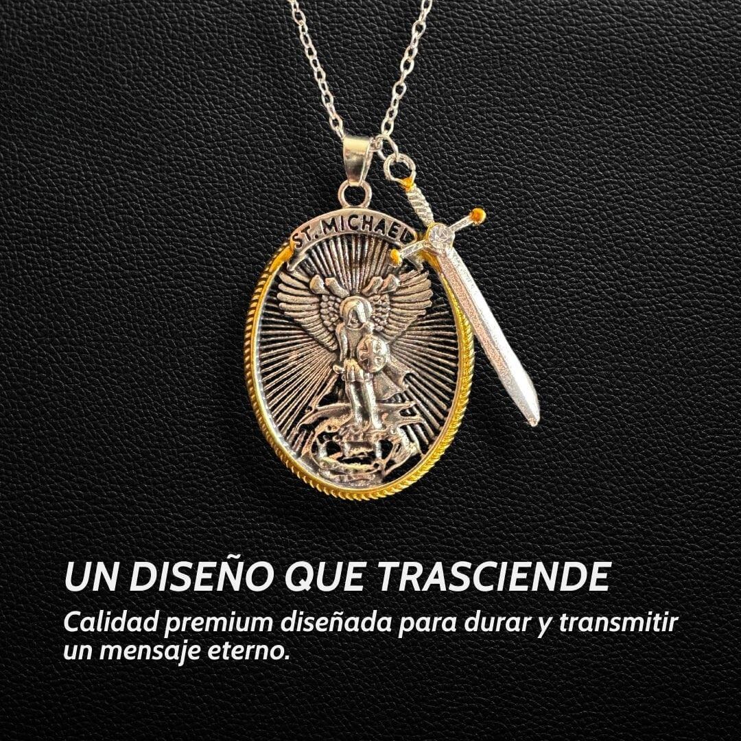 Collar Protector San Miguel Arcángel + Caja de Regalo