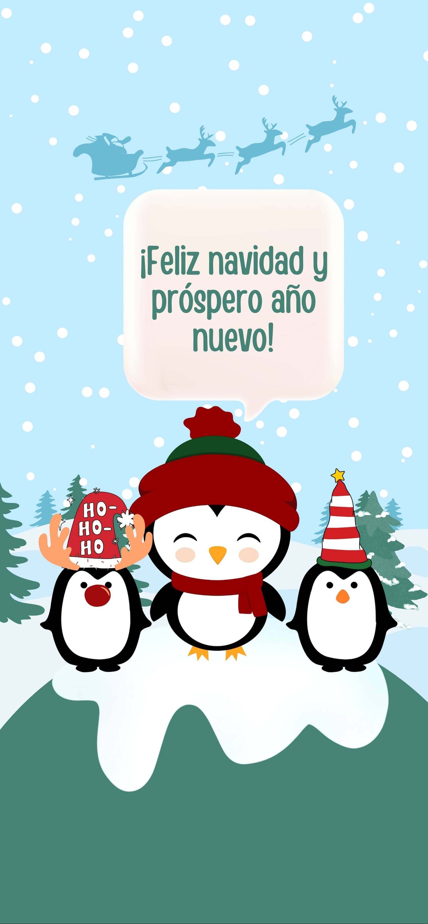 Forro de puerta navideña