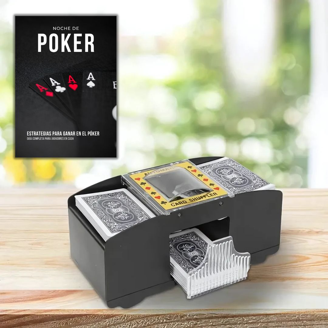 Barajador automático + EBOOK "Estrategias para Ganar en el Póker"