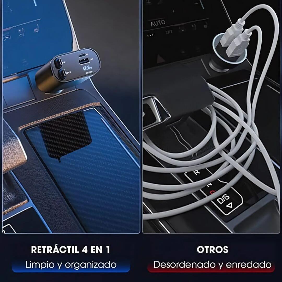 Smart Charge - Cargador Retractil para carro