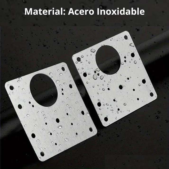Placa Reparadora de Bisagras x4 Unidades
