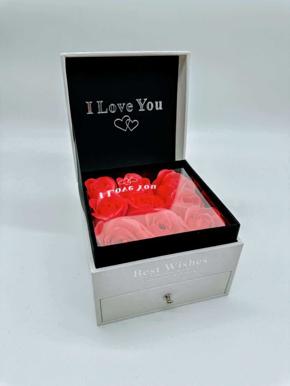 Joyero Eterno de Rosas + Set de Joyería GRATIS