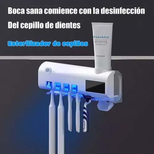 CleanDent Pro - Esterilizador y Dispensador de Cepillos de dientes
