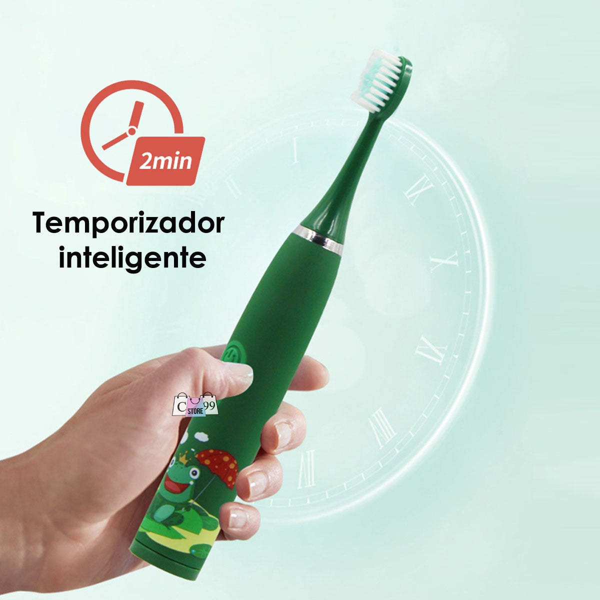 Cepillo Eléctrico KidsPro™ – Dientes limpios, niños felices