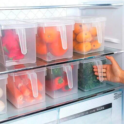 FreshBox - Organizador para Nevera con Tapa Hermética