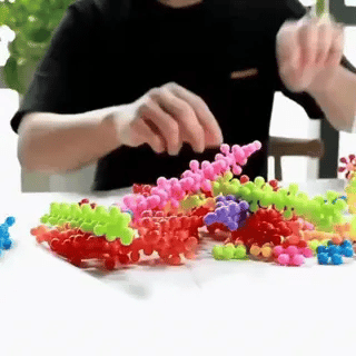 Bloques de Copo de Nieve Creativos