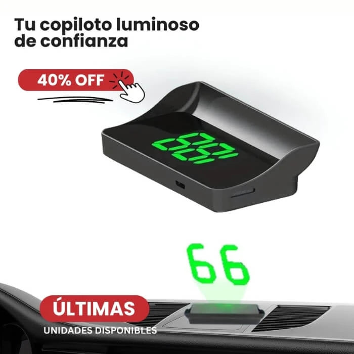 Proyector de velocimetro - GPS