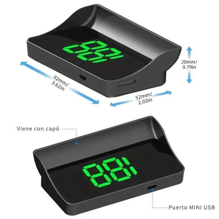 Proyector de velocimetro - GPS