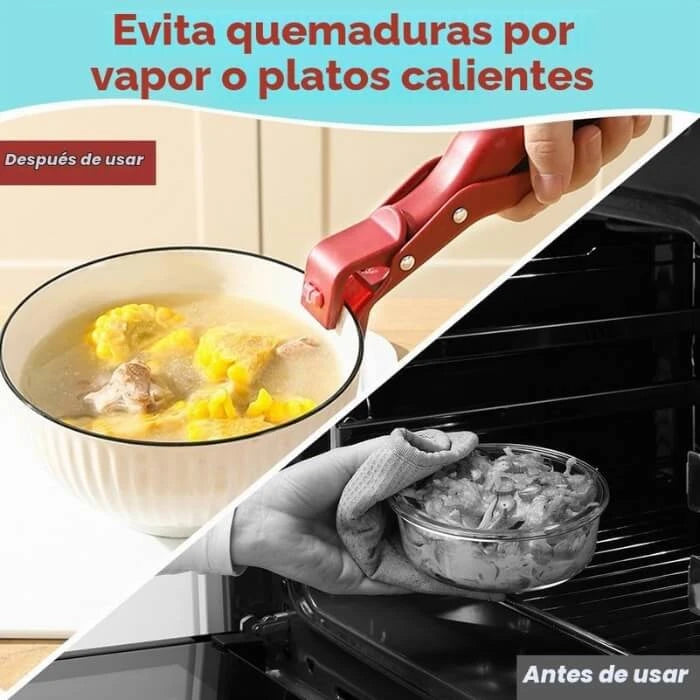 Pinzas para cocina X2 UND