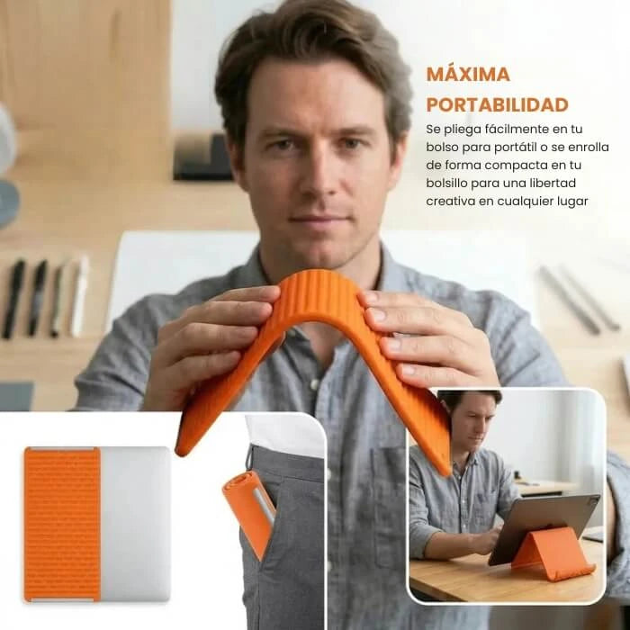 Soporte Flexible de Silicona para Teléfono