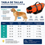 Chaleco salvavidas para mascotas