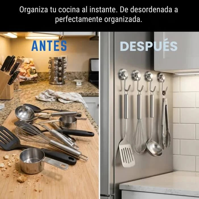 Ganchos magnéticos giratorios potentes X5 UND