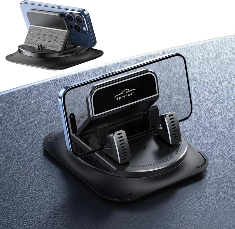 Soporte de teléfono para salpicadero con rotación de 360 grados
