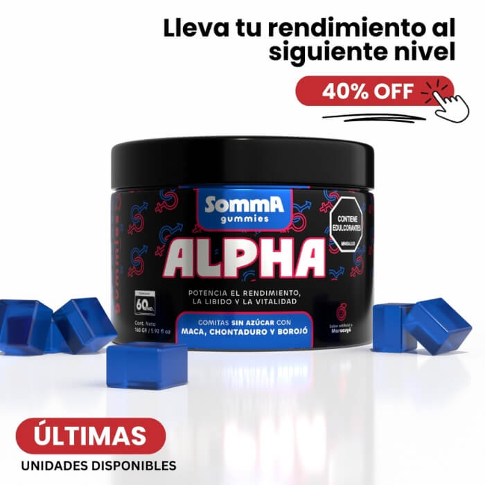Gomas Alpha Potencia El Rendimiento