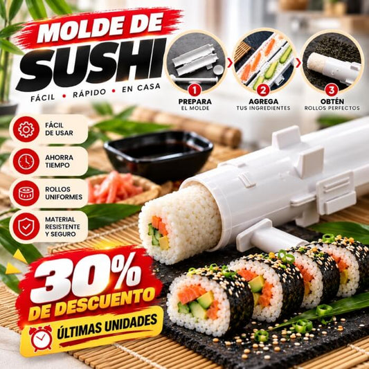 SushiRoll Pro – Molde Profesional para Sushi