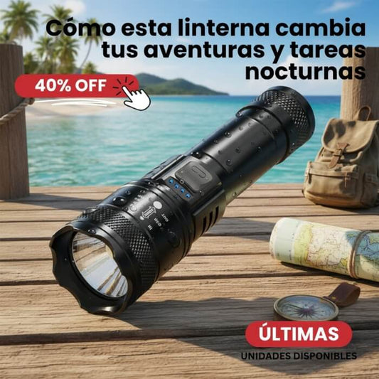 Linterna Largo Alcance