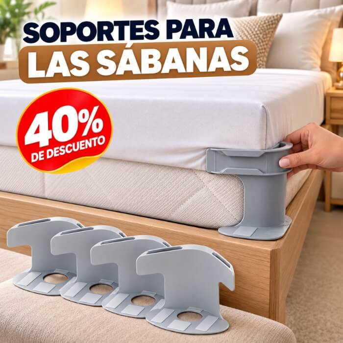 SheetLock Pro – Sujetadores de Esquinas para Sábanas