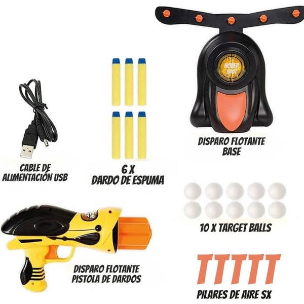 Hover Pelotas Flotantes Nerf Blasters