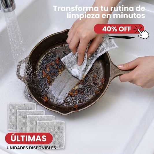 Paños  Mágicos metálicos De Limpieza X 5 UND