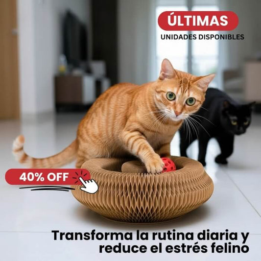 Rascador Circular - Juego para gatos