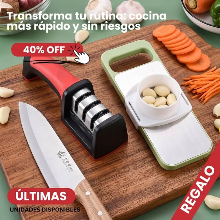 Rallador Multifuncional + Afilador