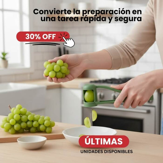 Cortador Rápido de Frutas en cuartos
