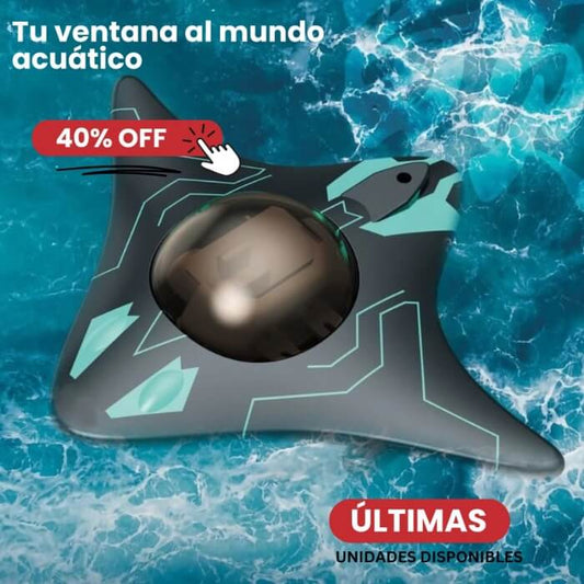 Barco Teledirigido con Cámara Subacuática
