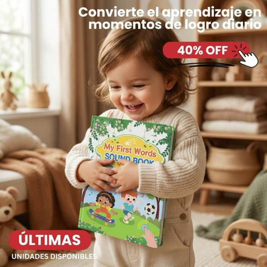 Libro sonoro de ingles para niños