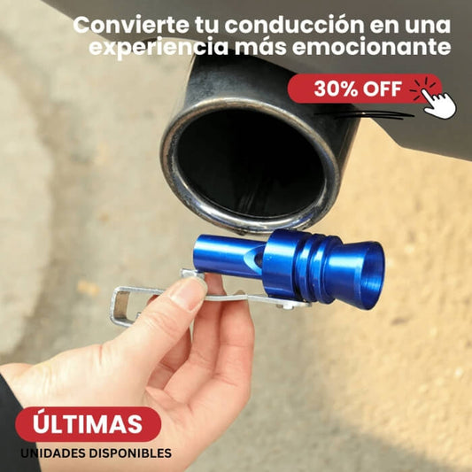 Modificador de sonido para escape