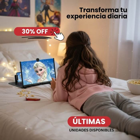 CinemaView – Amplificador de Pantalla