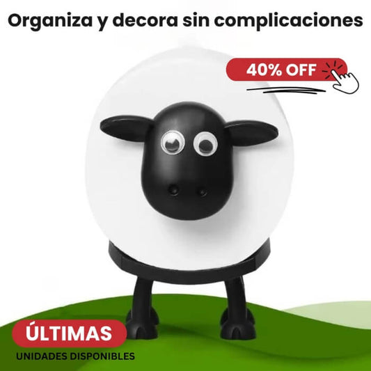 Portarollos papel higiénico Oveja Set x3und