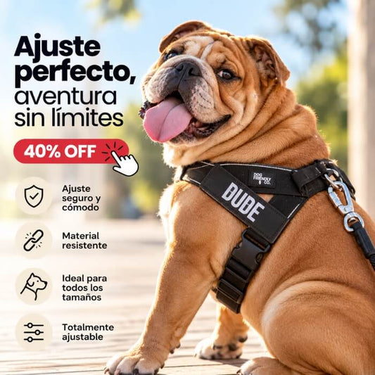 TacticalDog Pro – Arnés Táctico Ajustable para Perro