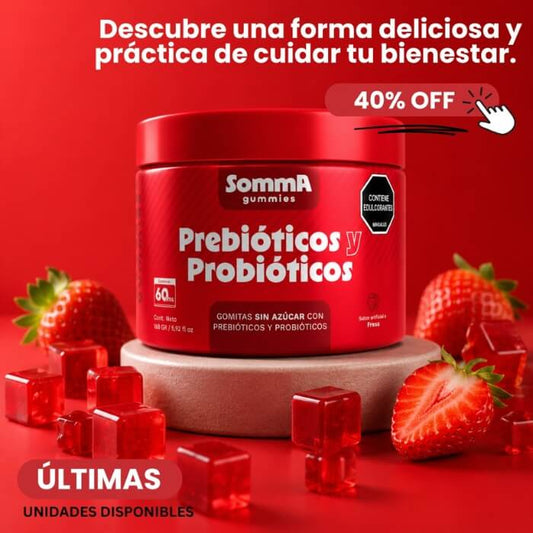 Gomitas De Probioticos Y Prebioticos