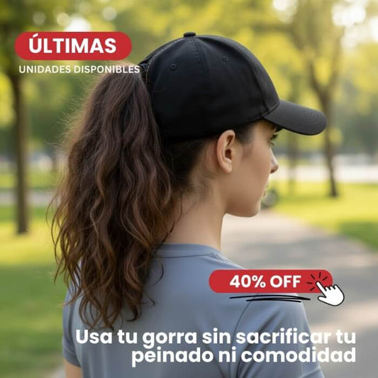 Gorra Pony Magnética Fácil