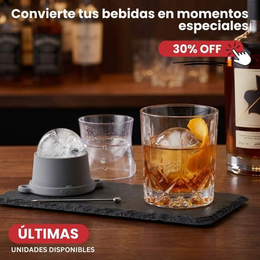 Molde para hielo esfera