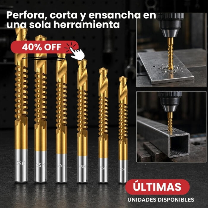 Kit de Brocas Multiusos x 6 Unidades