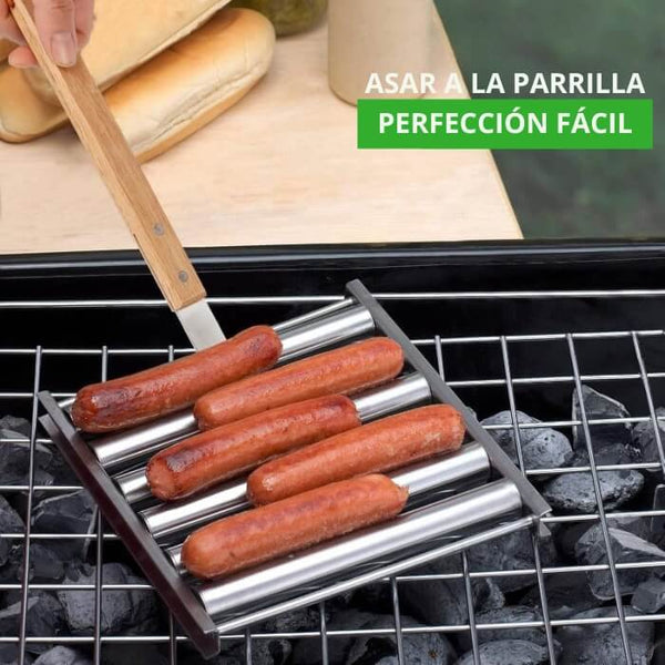 Parrilla Giratoria para Salchichas