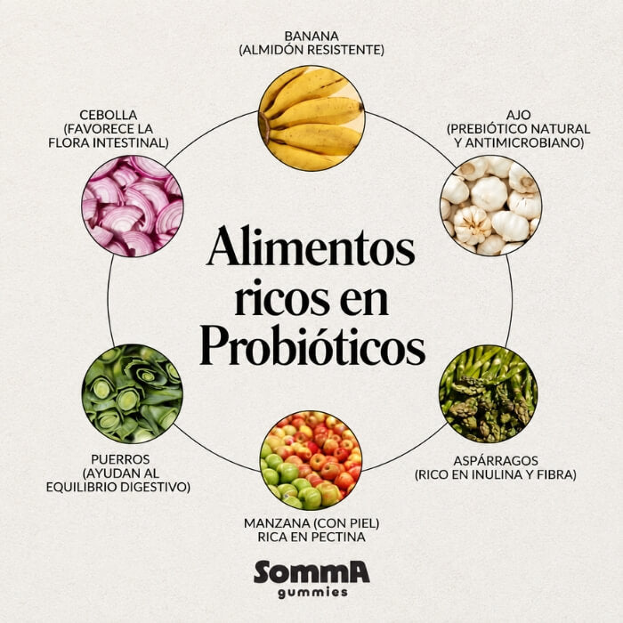 Gomitas De Probioticos Y Prebioticos