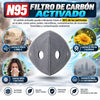 AirShield Pro – Máscara Deportiva con Filtro de Carbón
