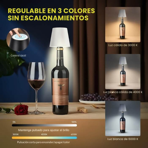 Luz Botella Recargable