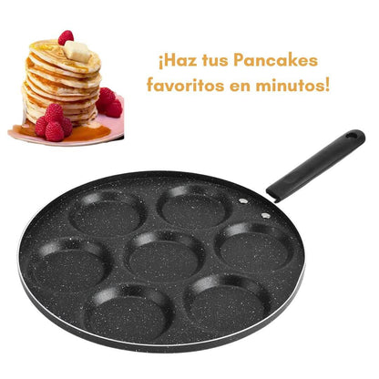 Pancake Pro - Sartén x7 Puestos Antiadherente