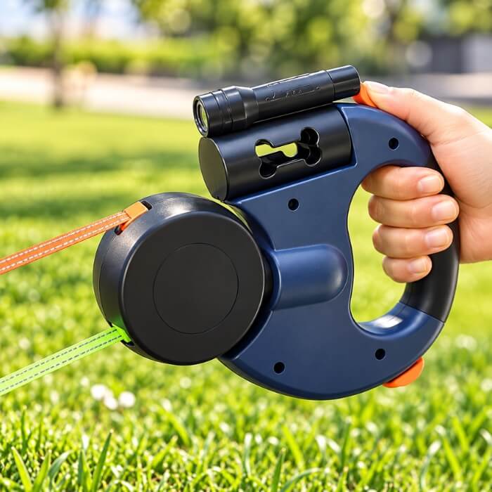 DuoWalk Pro – Correa Doble Antienredos para Perros