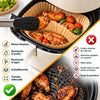 AirFryer Protect x100 – Set de 100 Revestimientos Desechables para Freidora de Aire