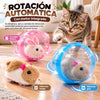 SmartBall Cat Pro– Bola Interactiva Eléctrica para Gatos con Hámster