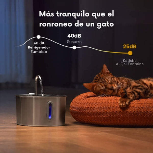 Fuente KittySpout Saludable