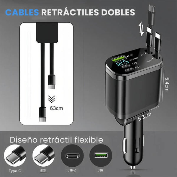 Cargador Estelar Rápido Multifuncional Portátil