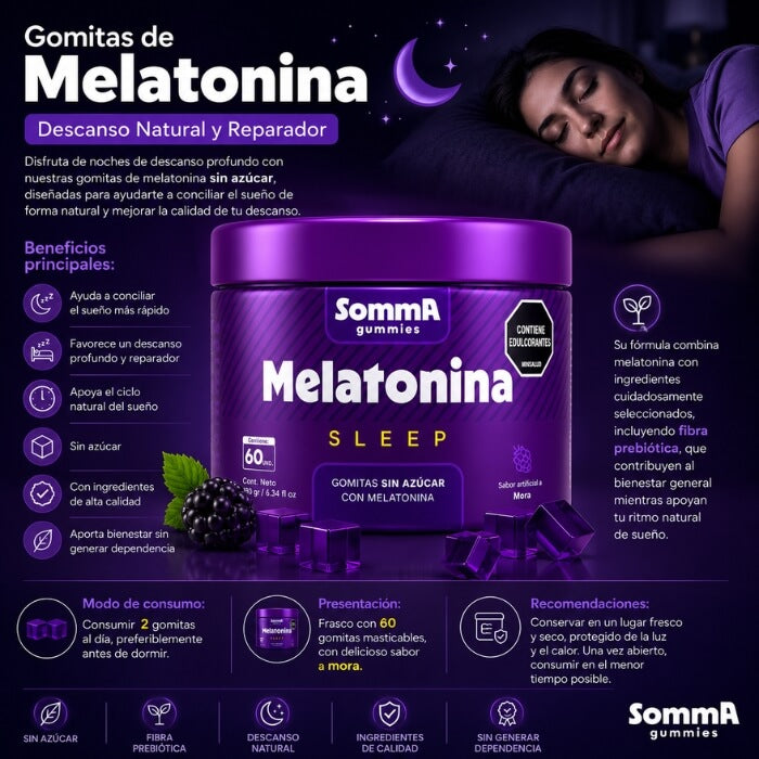 Gomas De Melatonina